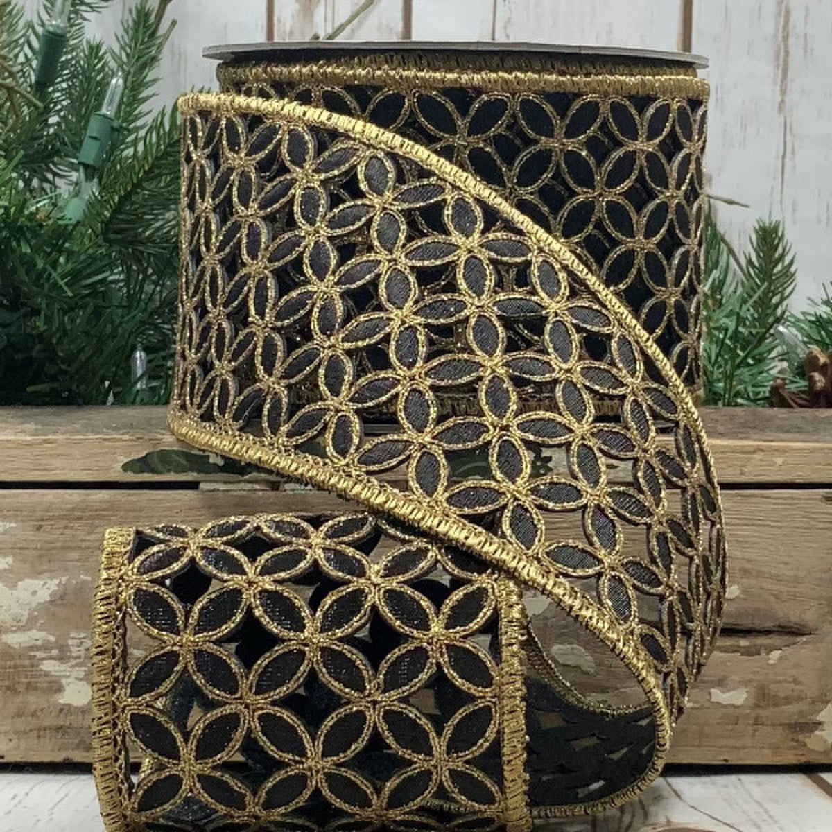 Metallic Leaf Garland