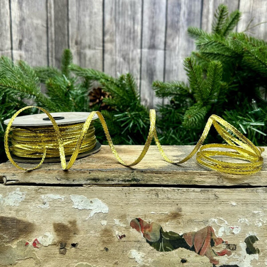 .12" Metallic Lame Ribbon with Filament
