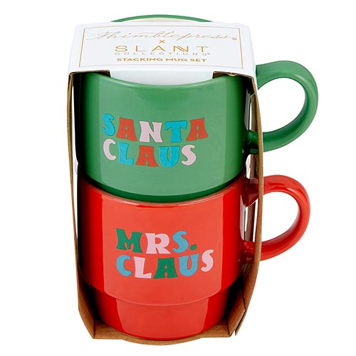 Mrs/Santa Claus Mug Set