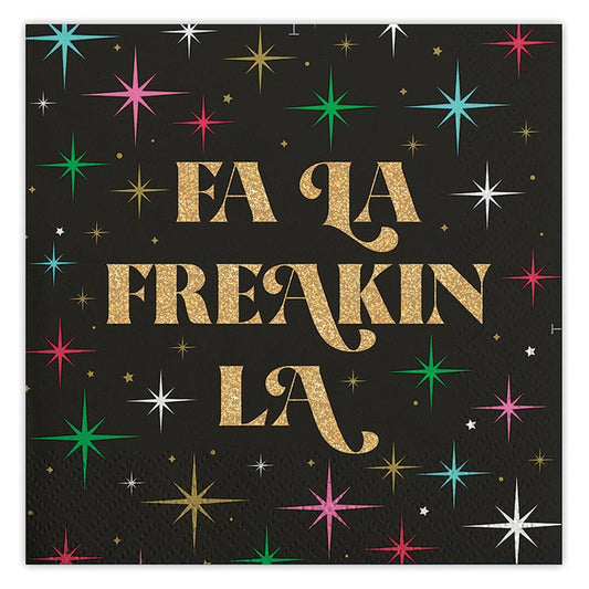 Fa La Freakin La Cocktail Napkins