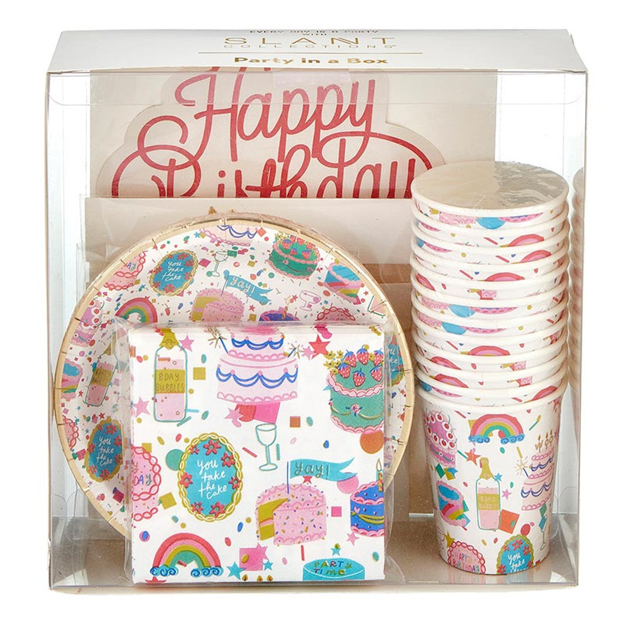 Birthday Cake Party in a Box