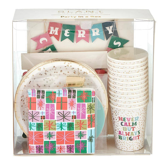 Holiday Plaid Party in a Box