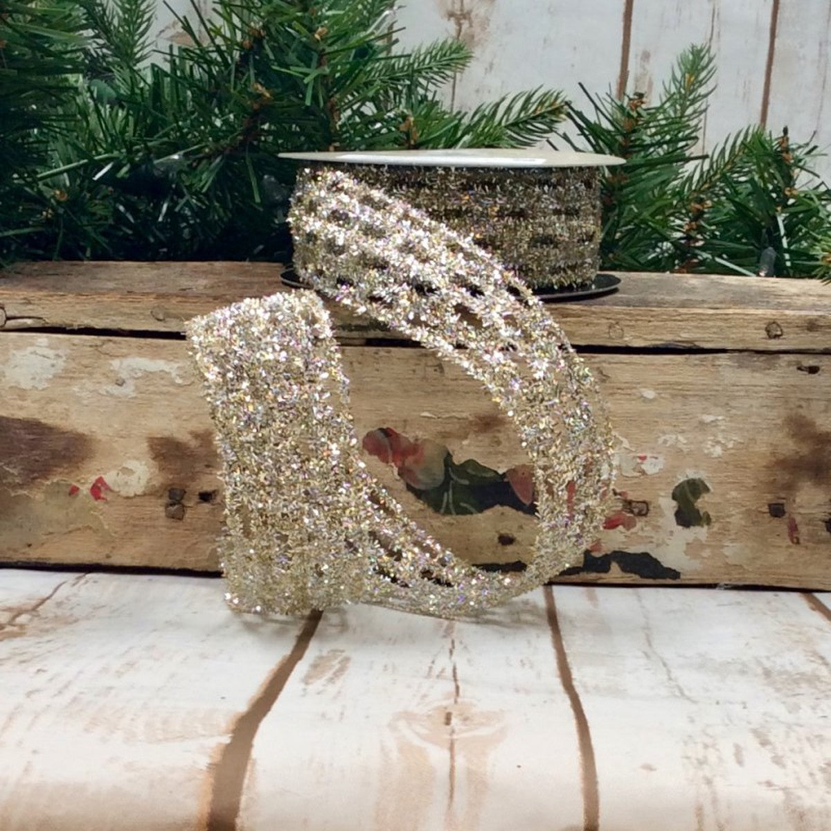 1.5" Tinsel Stretch