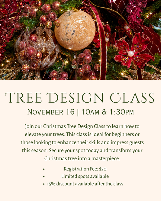 Christmas Tree Design Class