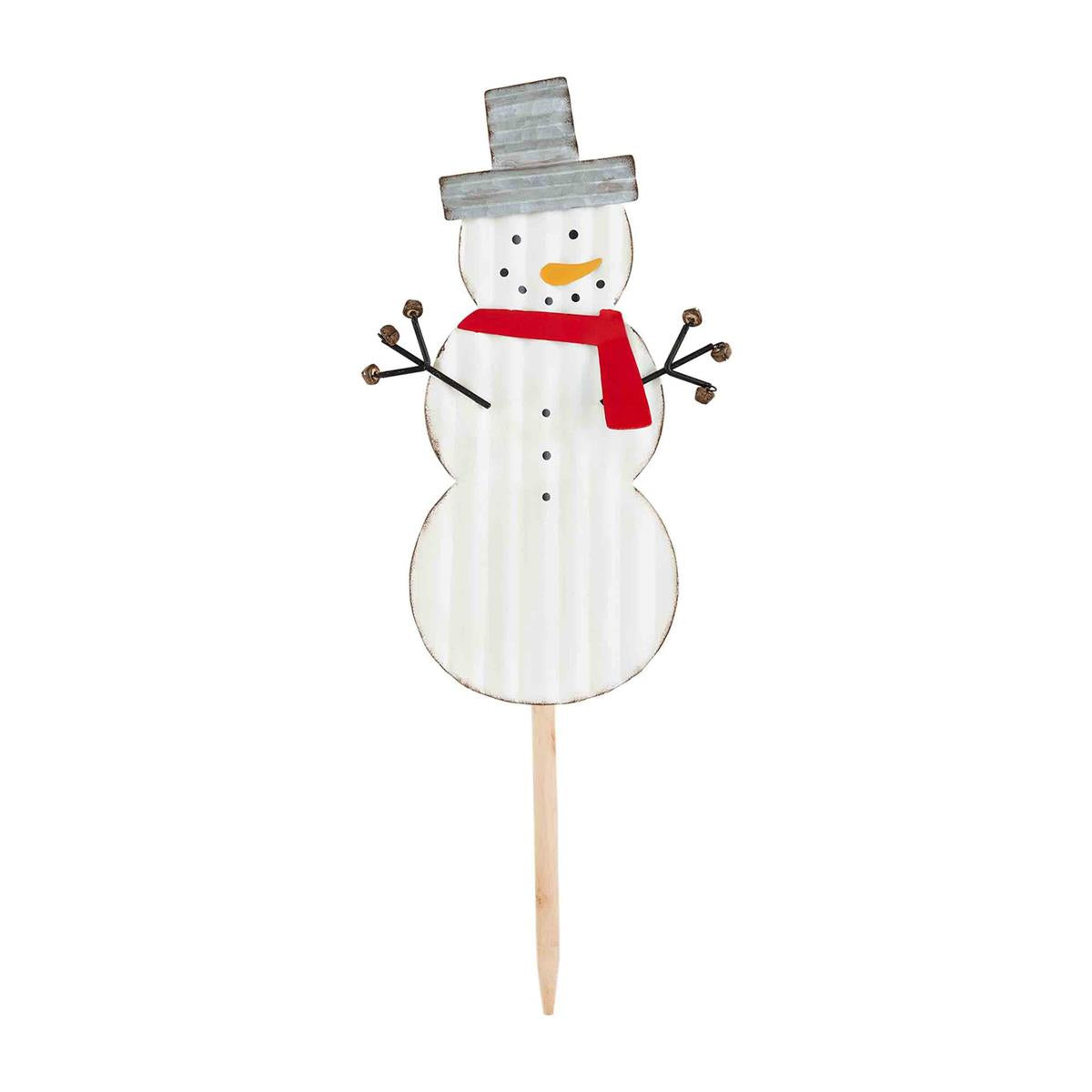 Tin Christmas Yard Stake