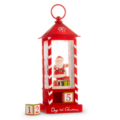 Santa Checking List Lantern