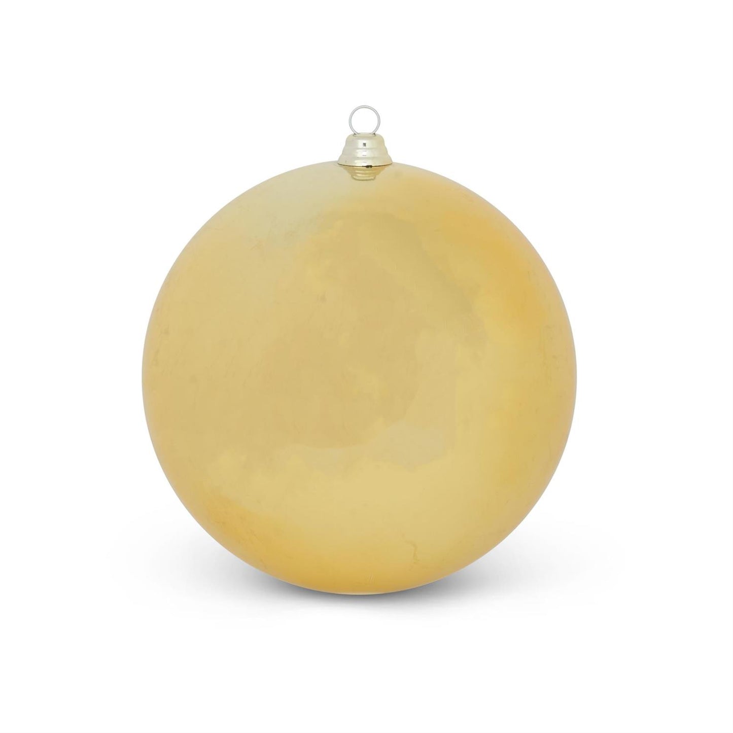 Shiny Gold Shatterproof Round Ornament