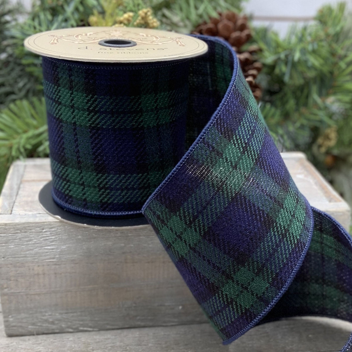 Blackwatch Plaid Ribbon