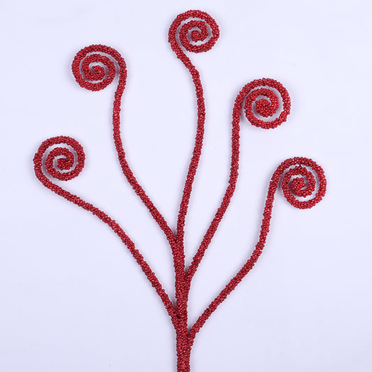 20" Curly Swirl Spray