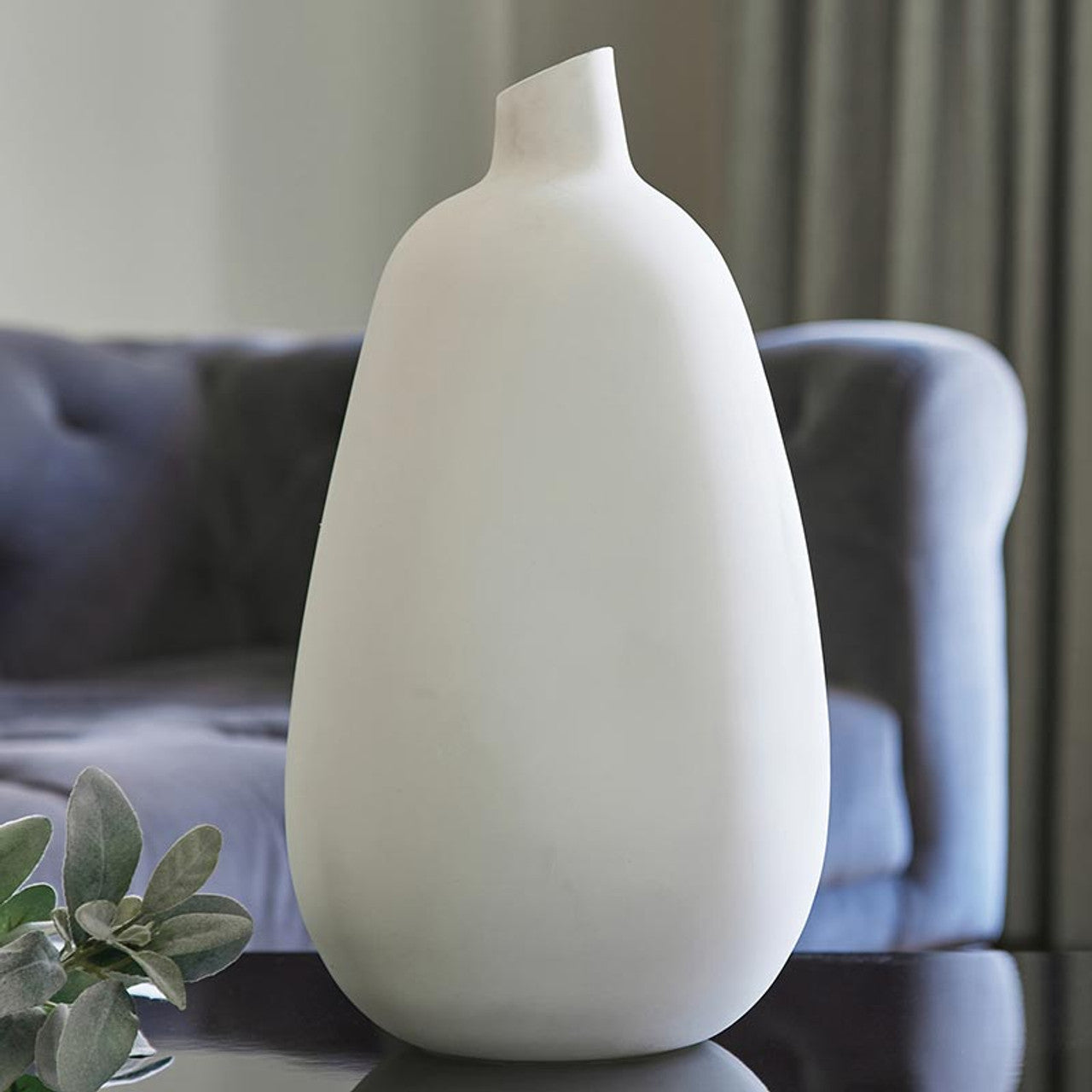 Matte Tall wide Vase