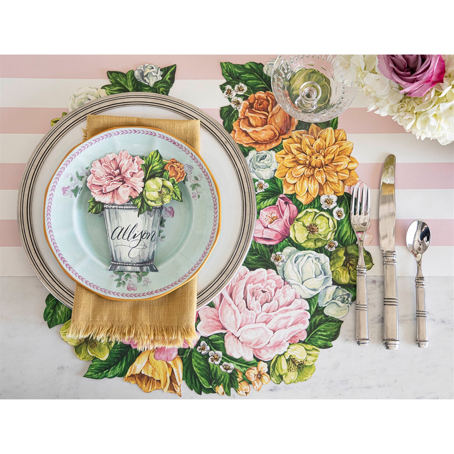 Derby Wreath Placemat