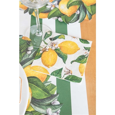 Lemon Cocktail Napkin