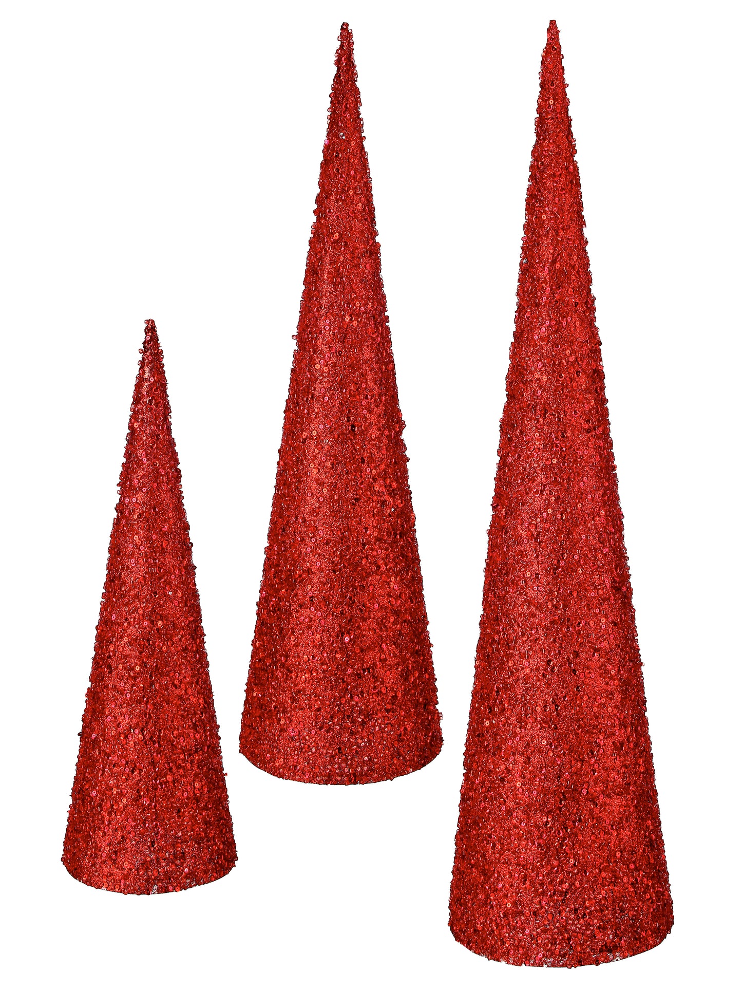 Sequin Bead Cone Tree