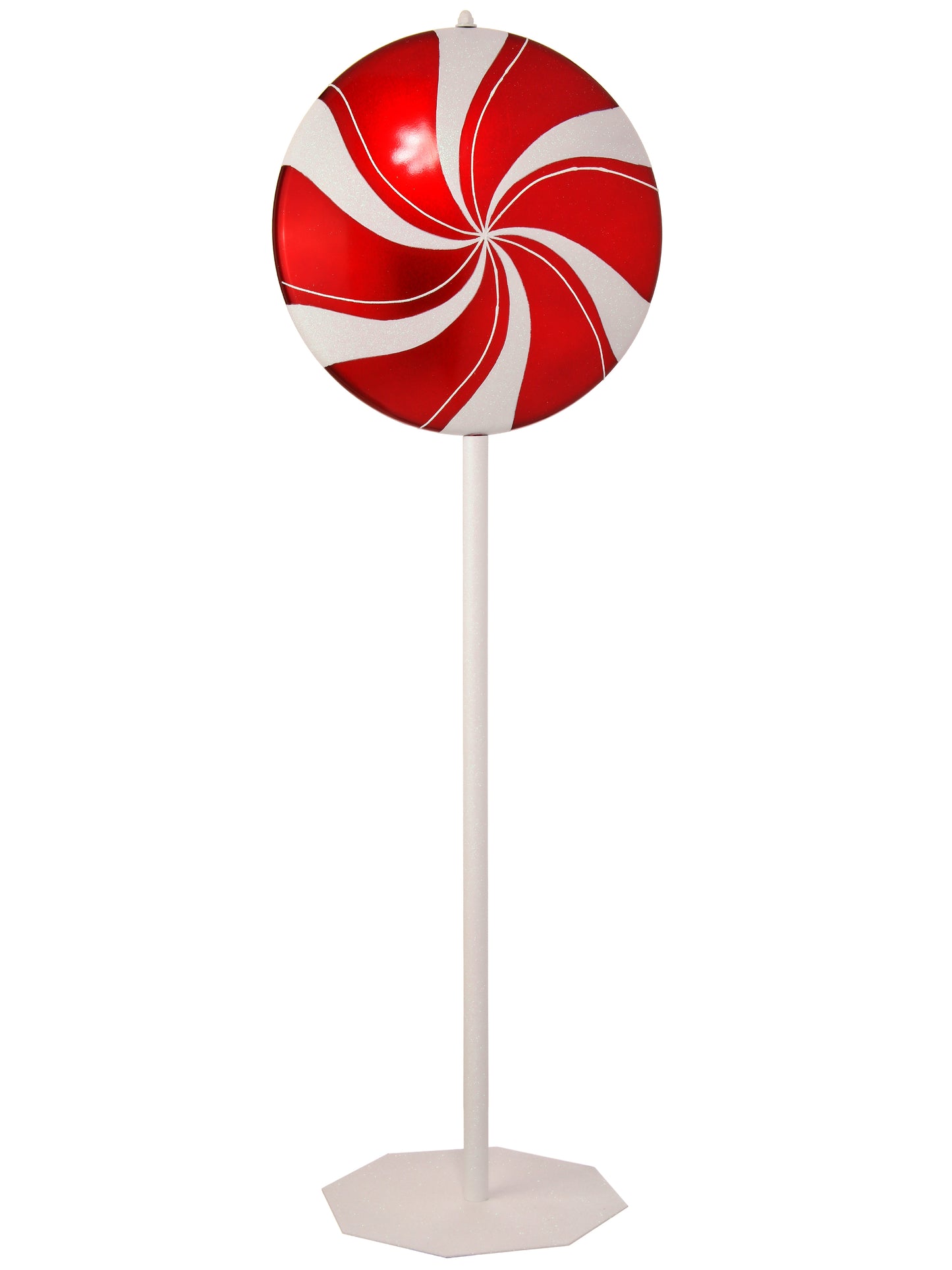 Peppermint Lollipop on Stand