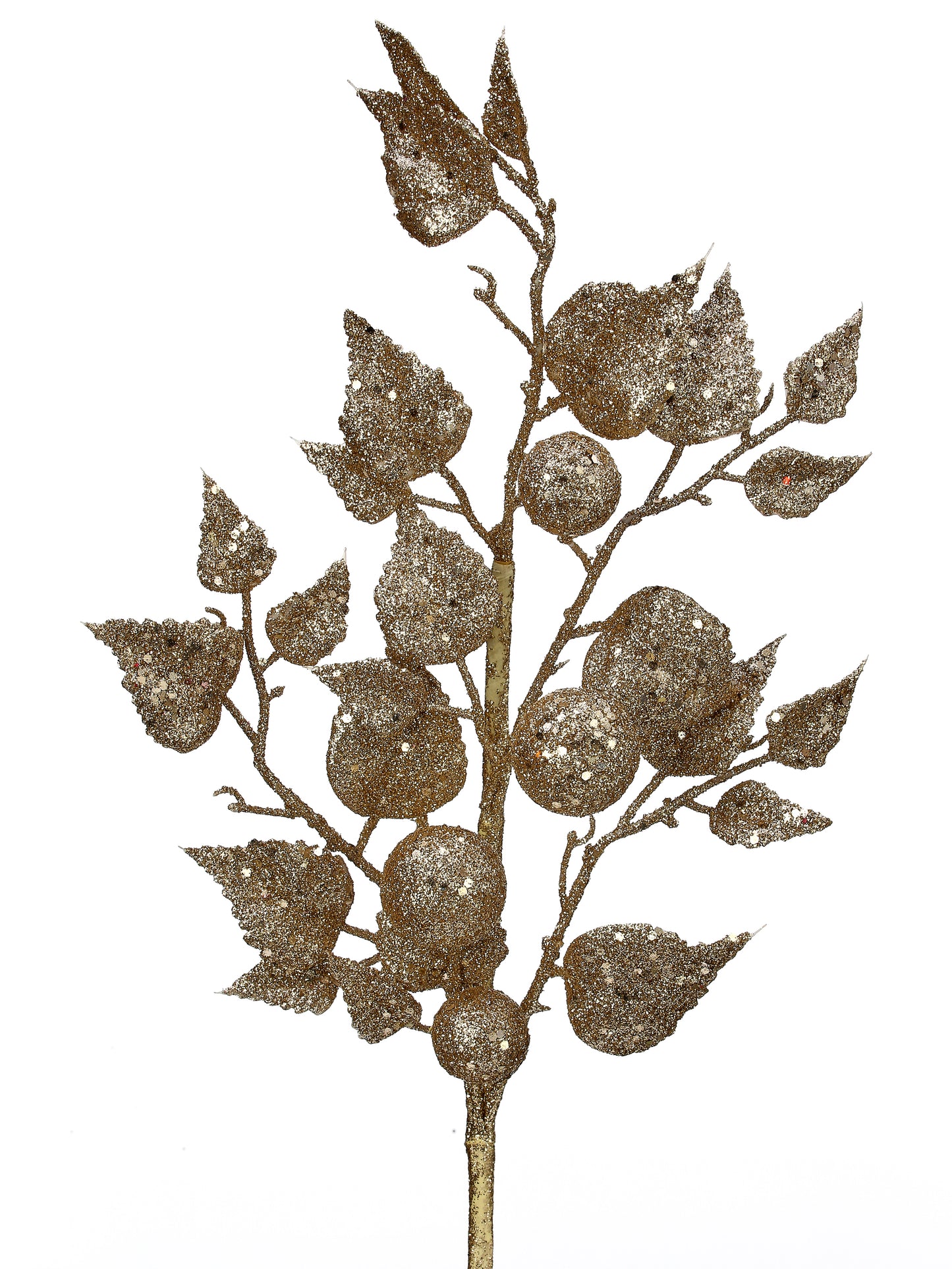 Aspen Leaf and Ball Spray