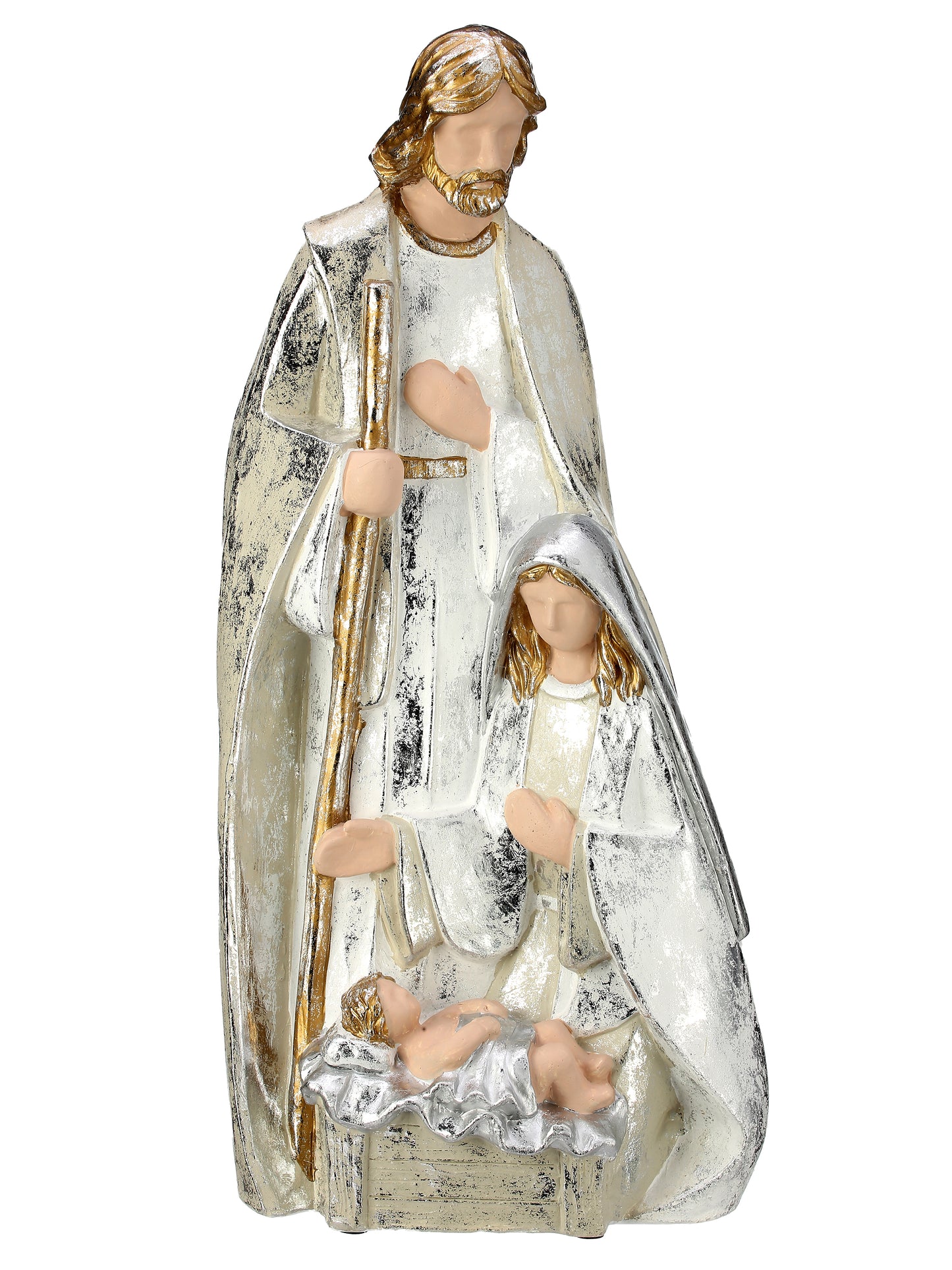 Paperstone Metallic Nativity Piece