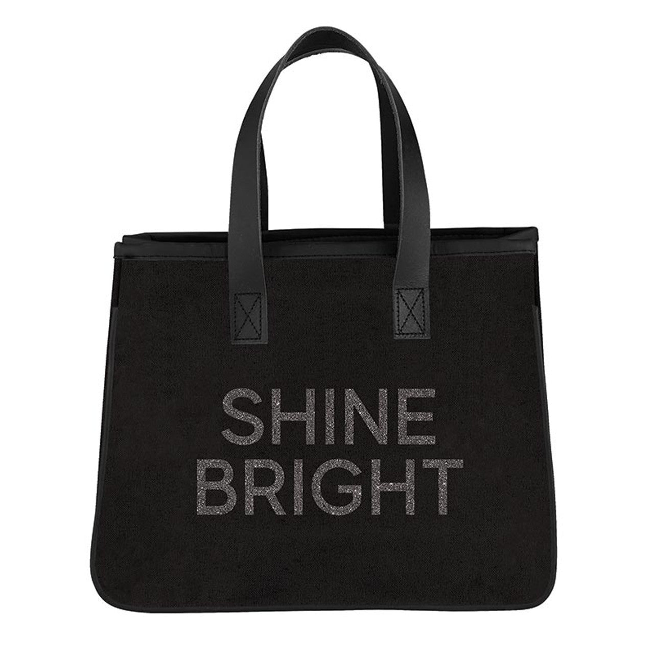 Shine Bright Mini Canvas Tote