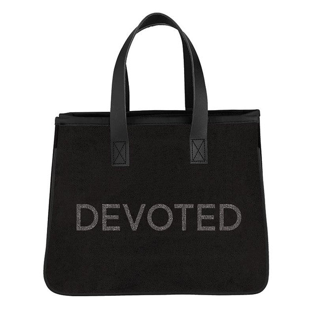 Devoted Mini Canvas Tote