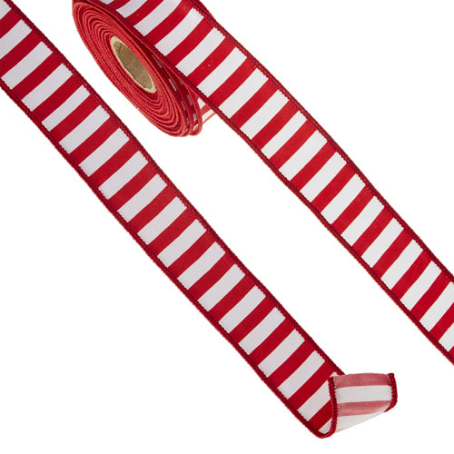 Striped Wired Ribbon