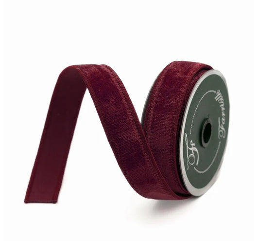 .75" Velvet Ribbon