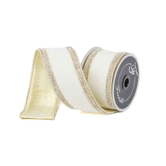 2.5" Winter Diamonds Ribbon