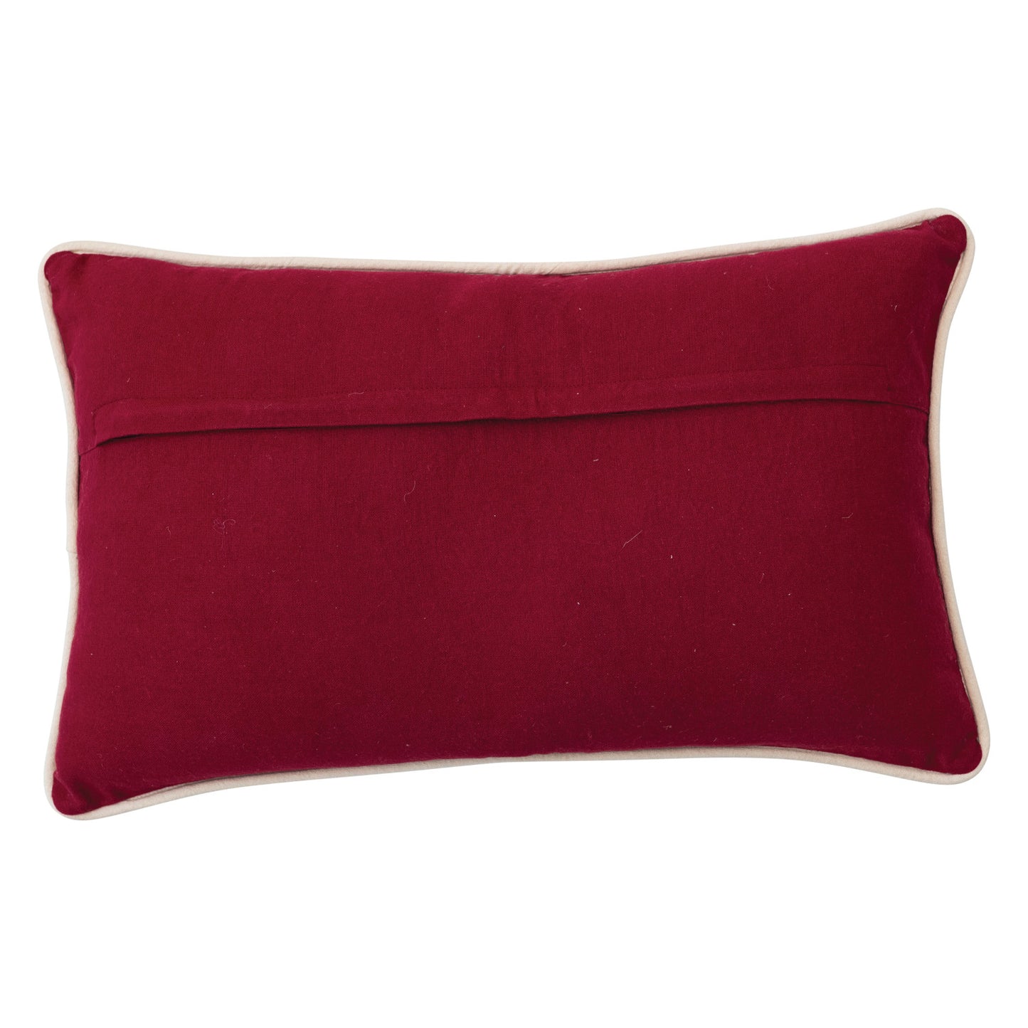 Beaded Cotton Pillow