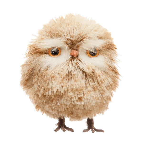 Faux Fur Owl