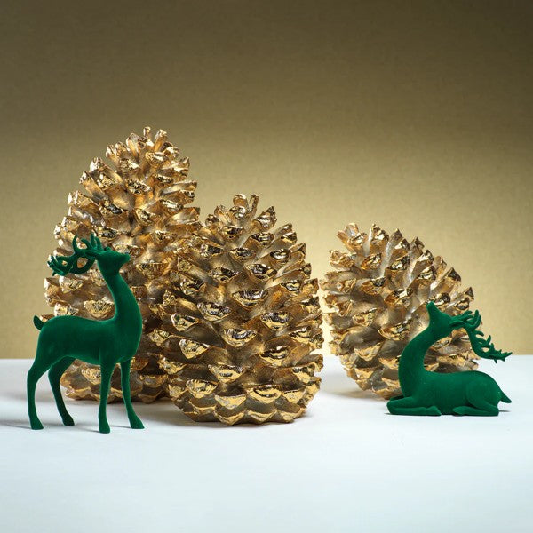 Gold Decorative Pinecone