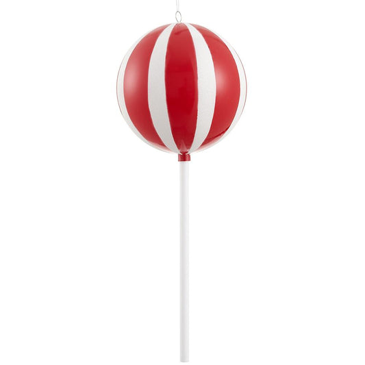 Red White Lollipop Pick