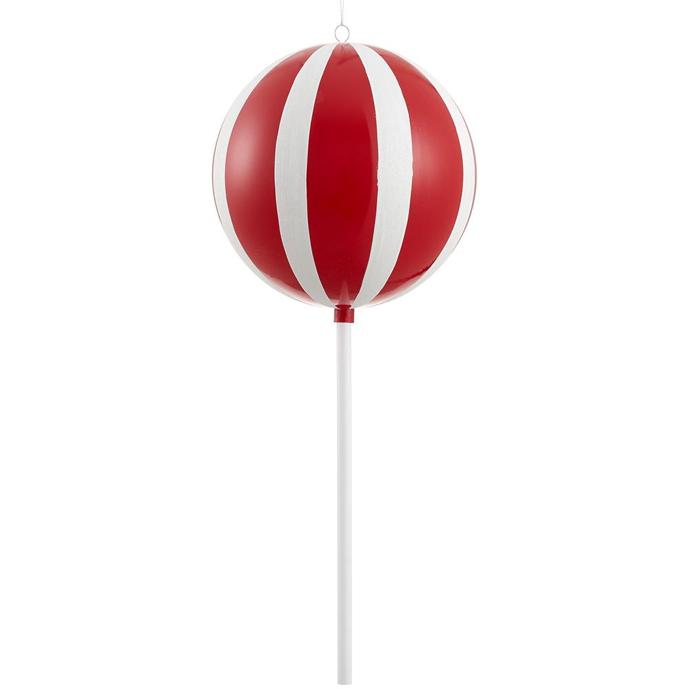 Red White Lollipop Pick
