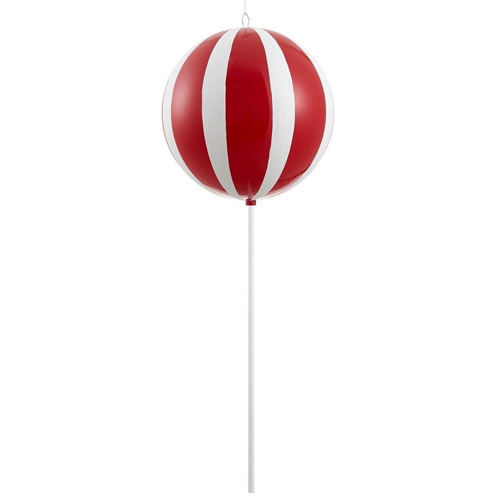 Red White Lollipop Pick