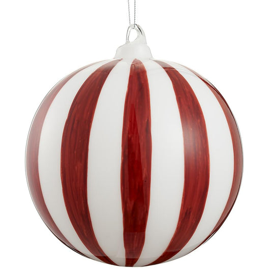 6" Glass Ball Ornament