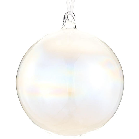7" Glass Ball Ornament