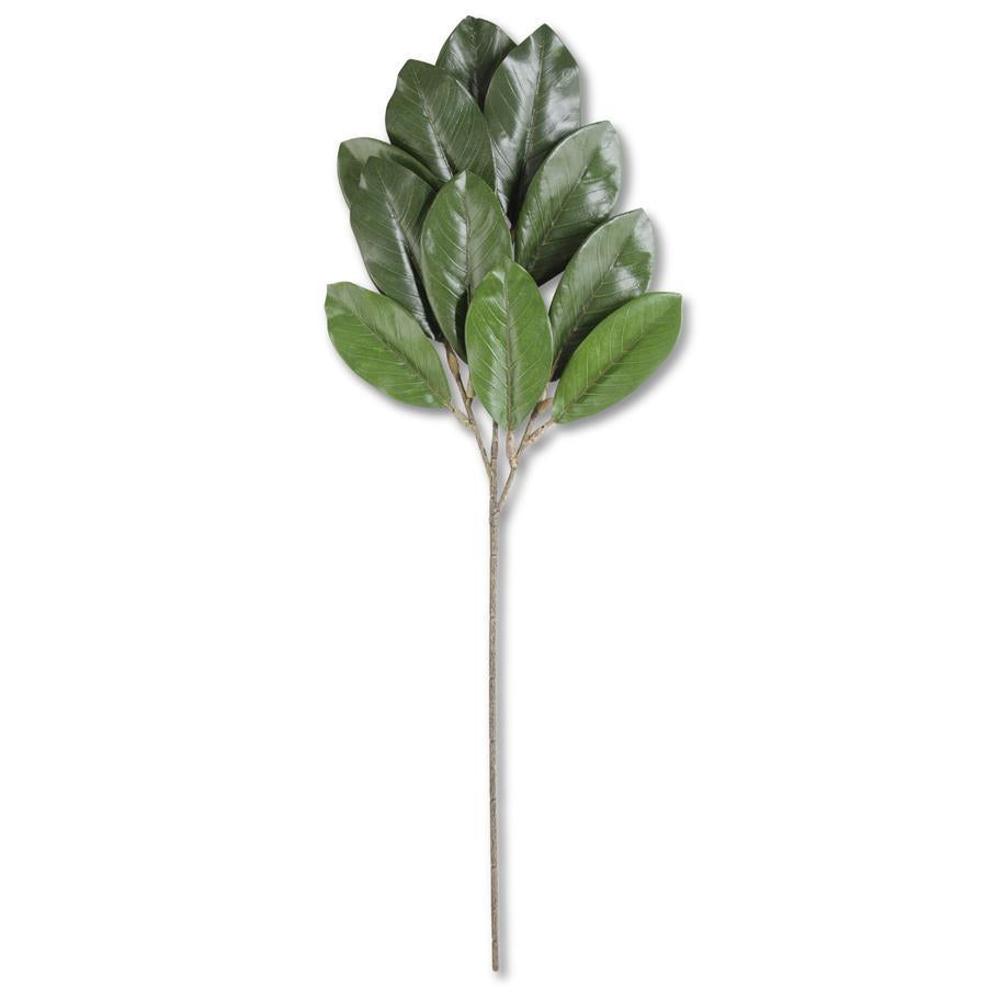 30" Green Magnolia Spray