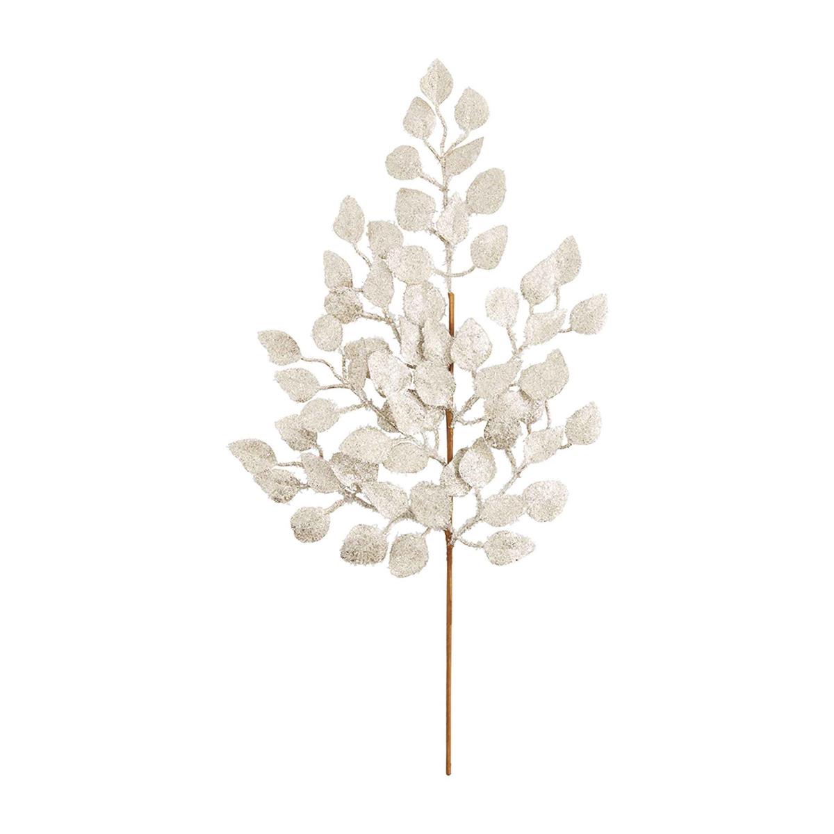 Glitter Leaf Sprig