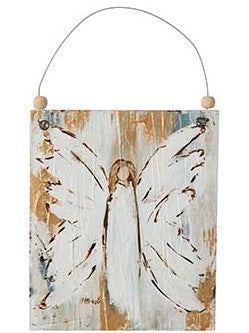 6" Angel Wooden Ornament