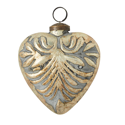 4" Heart Ornament