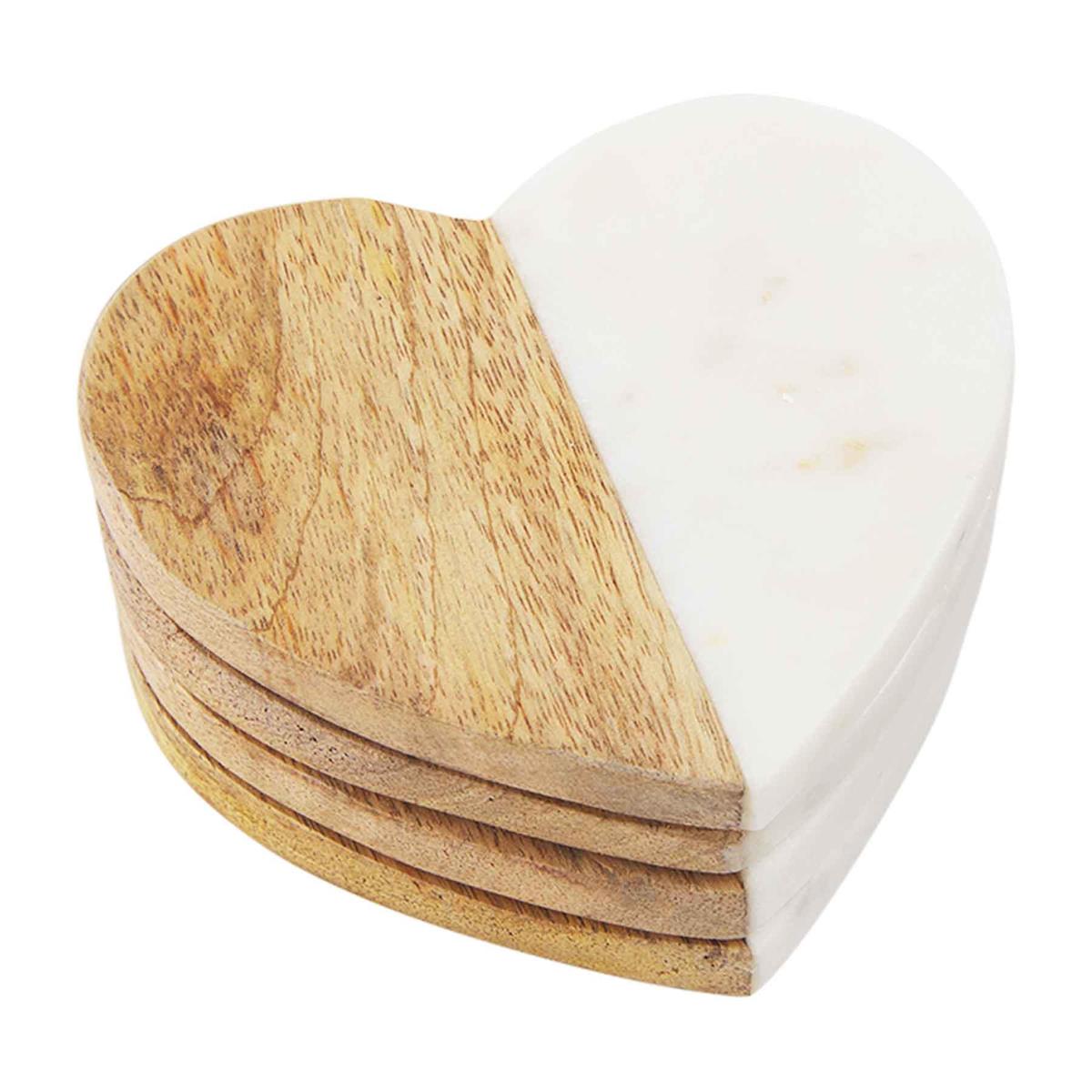 Heart Coaster Set