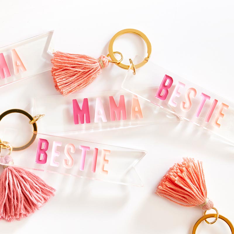 Acrylic Key Tags
