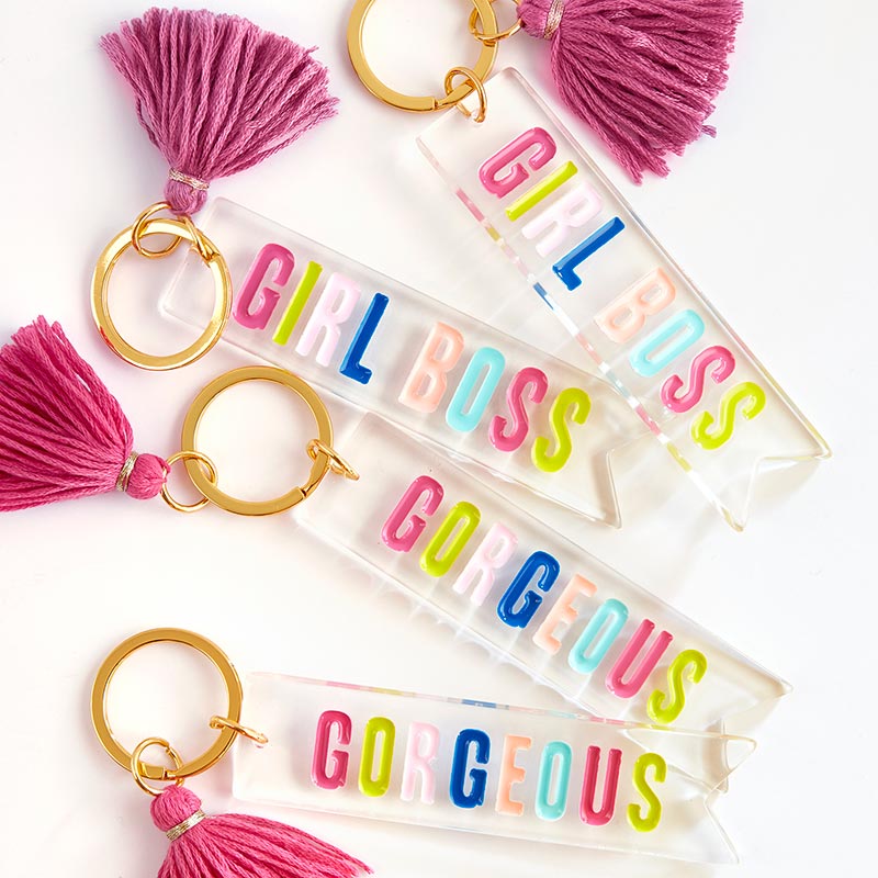 Acrylic Key Tags