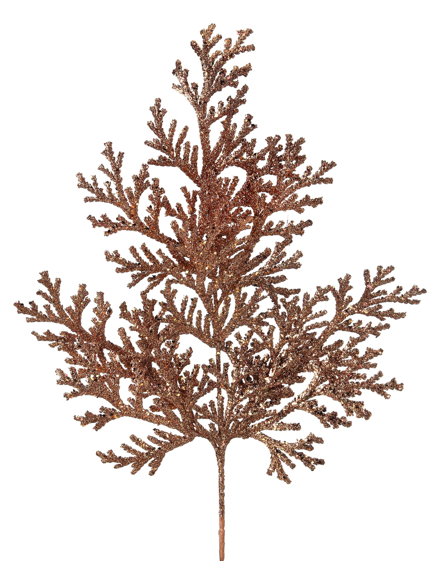 21" Double Glitter Lycopodium Spray