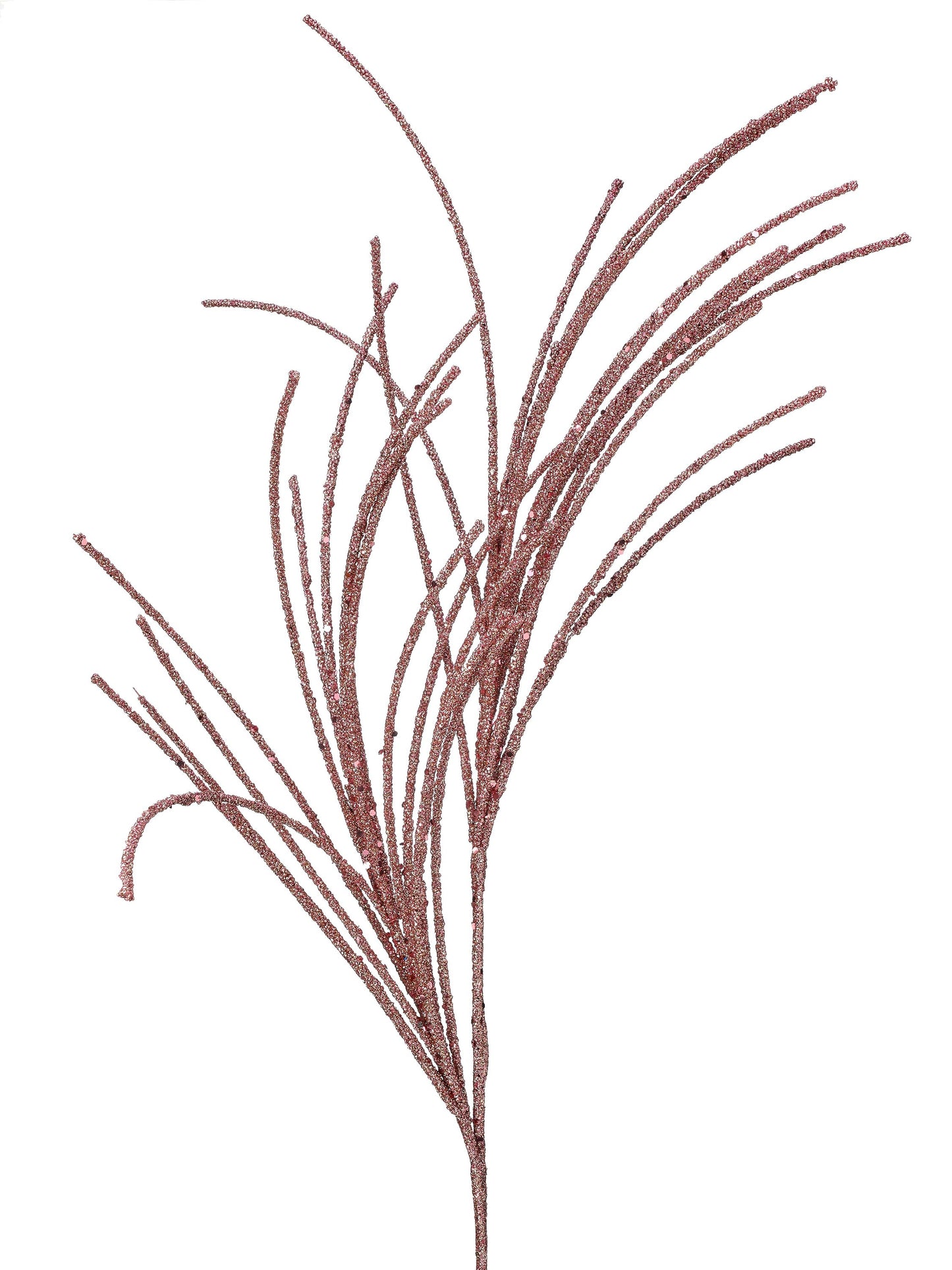 28" Micro Beaded/Sequin Grass Spray