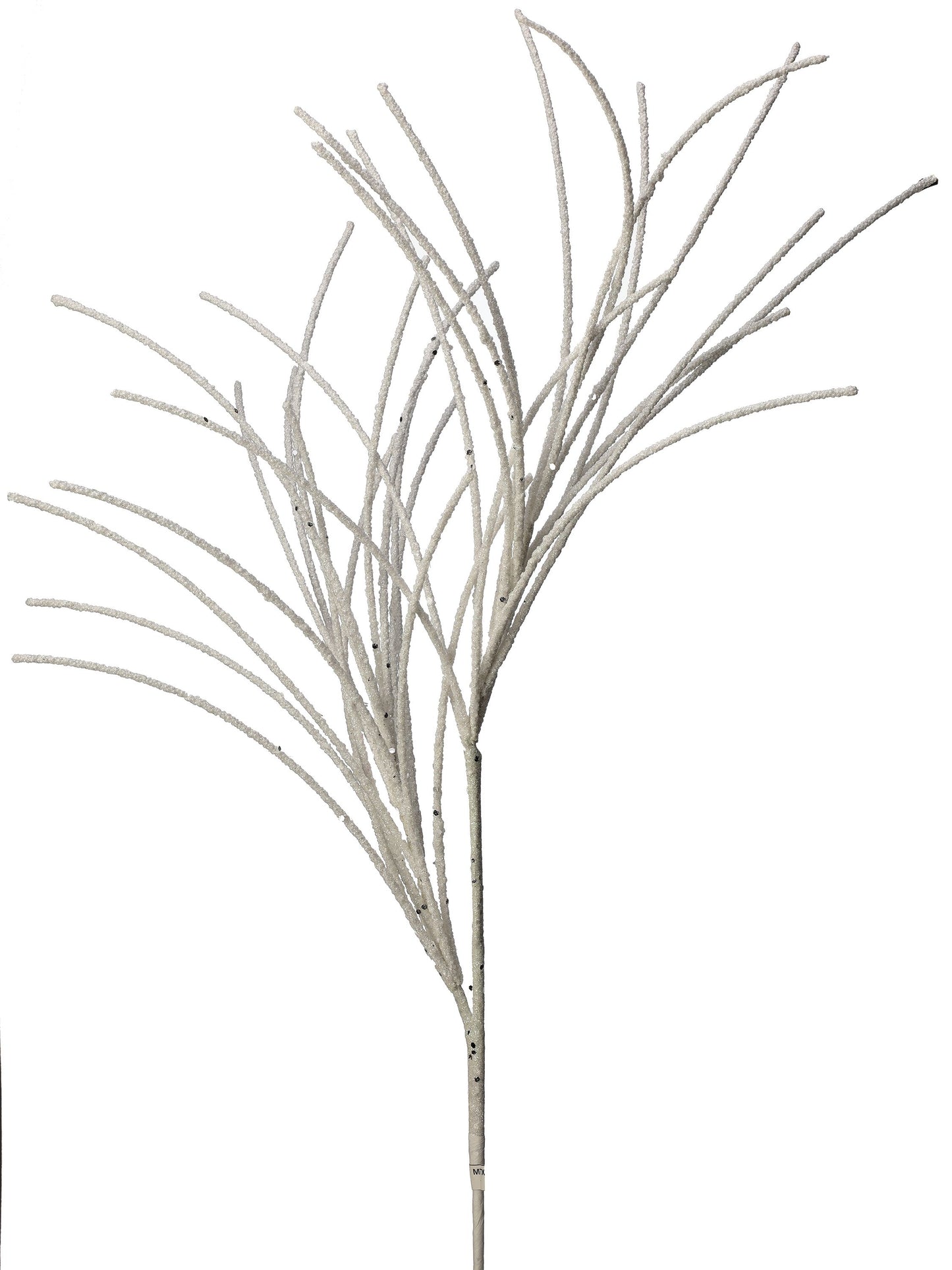 28" Micro Beaded/Sequin Grass Spray