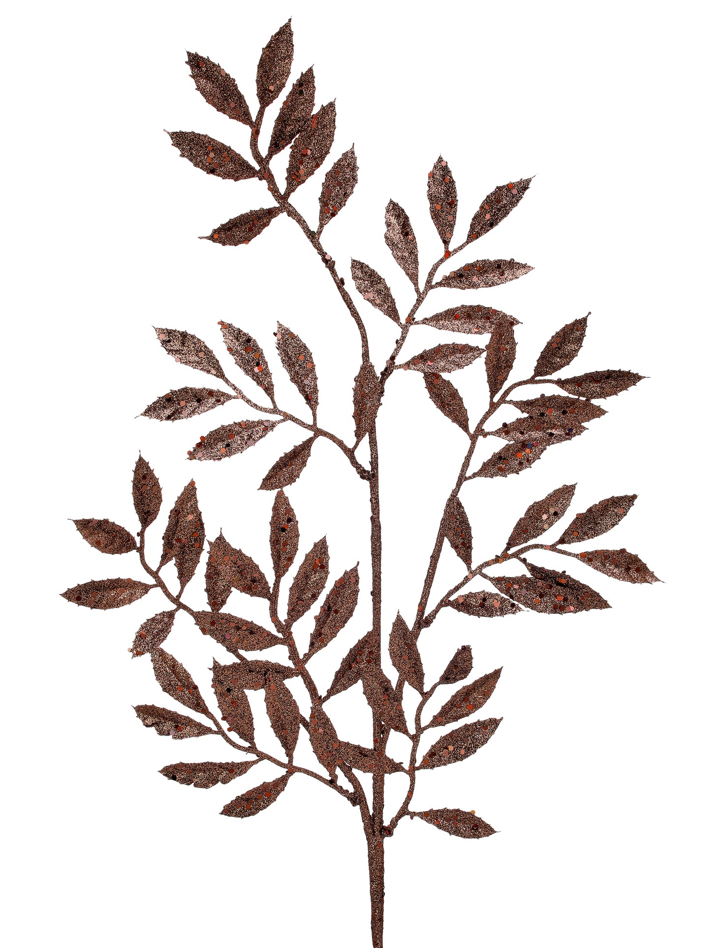 Glitter Mica Ruscus Spray