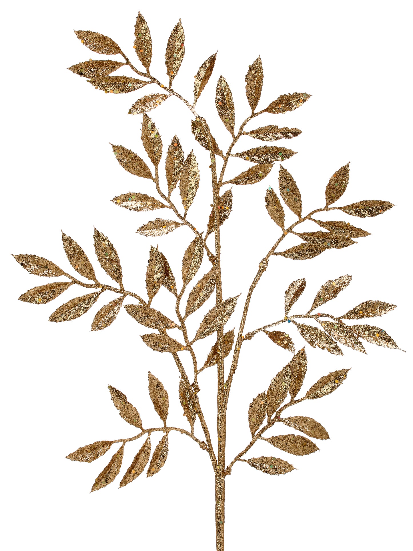 Glitter Mica Ruscus Spray
