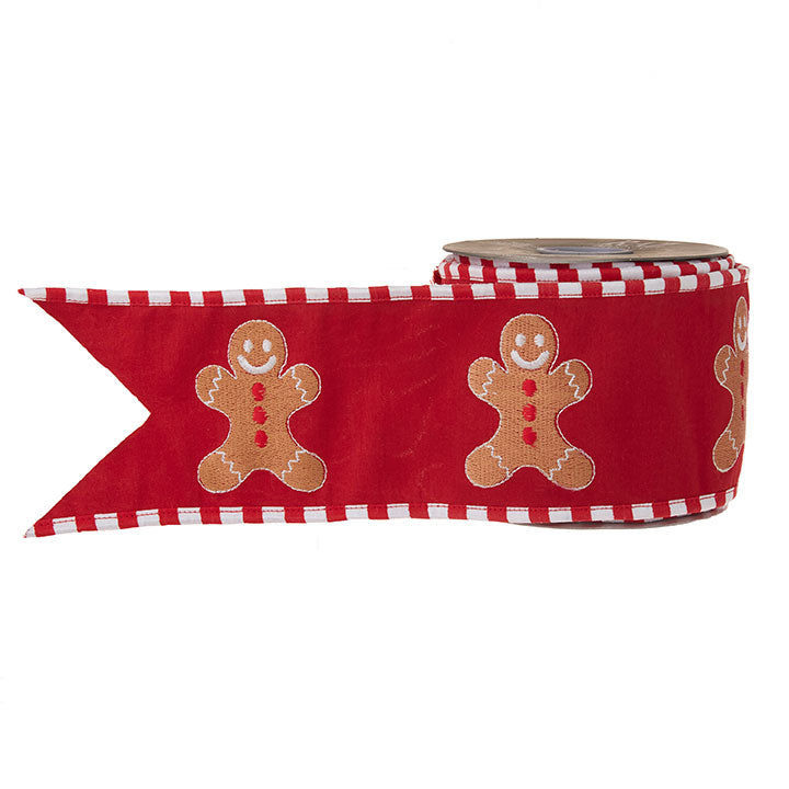 Gingerbread Wired Ribbon