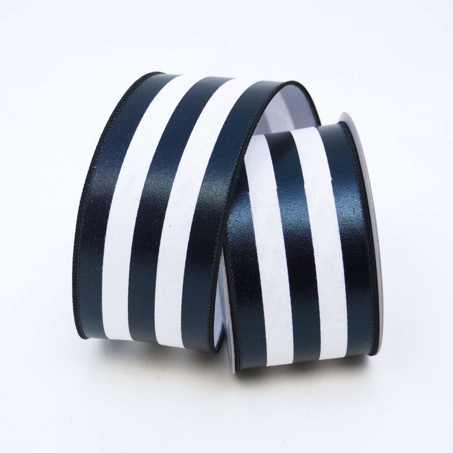 2.5 x 10yd Foil Vertical Stripe Ribbon