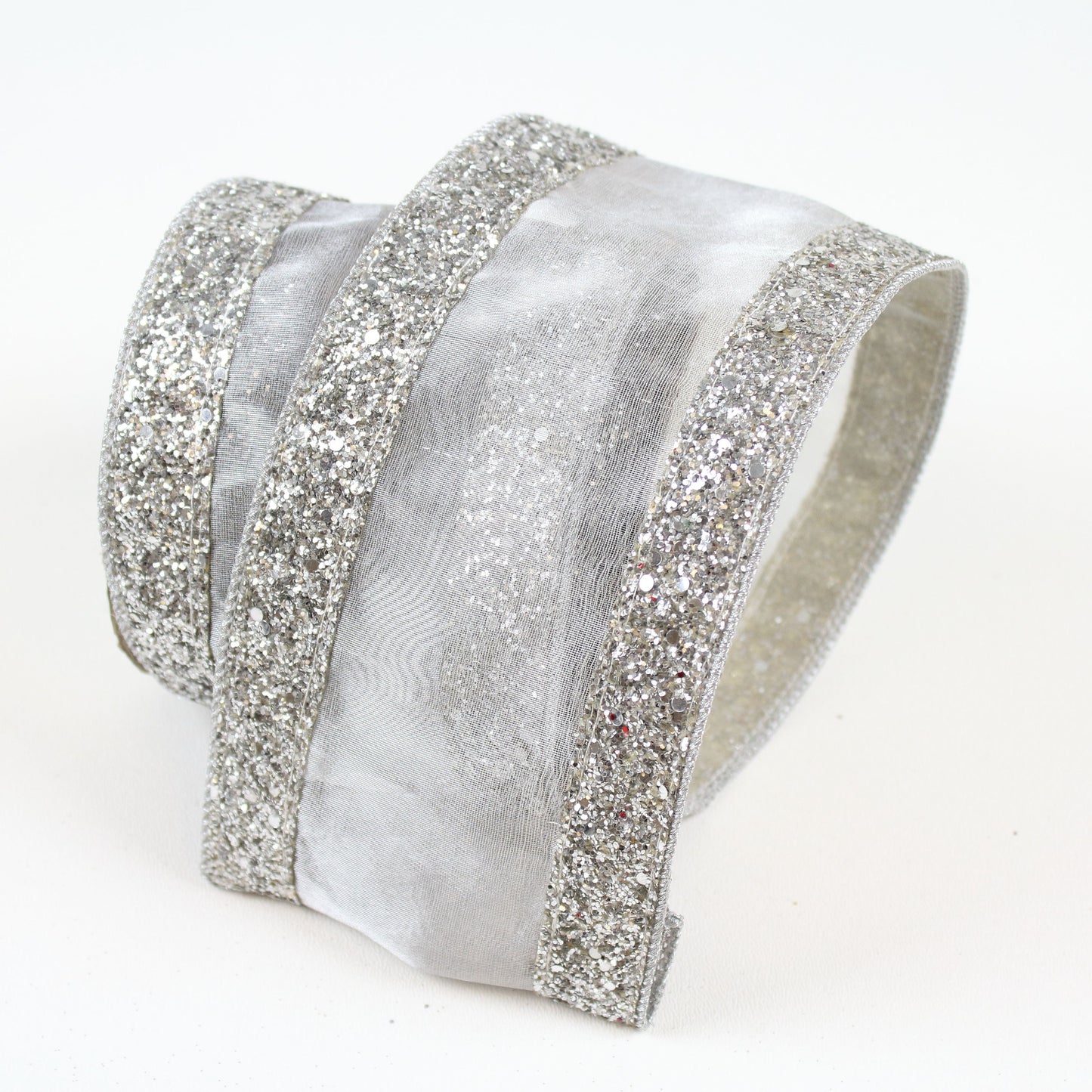 Chunky Glitter Border Ribbon