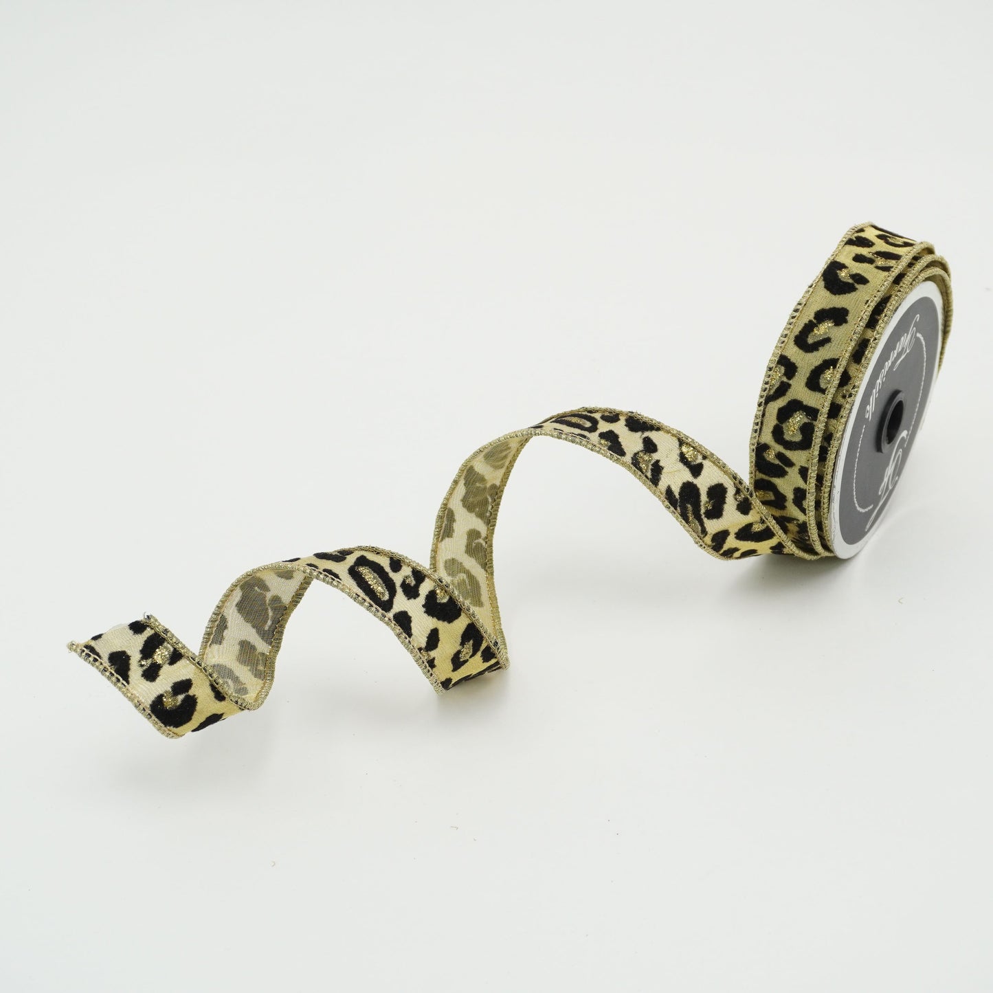 Metallic Cheetah Ribbon