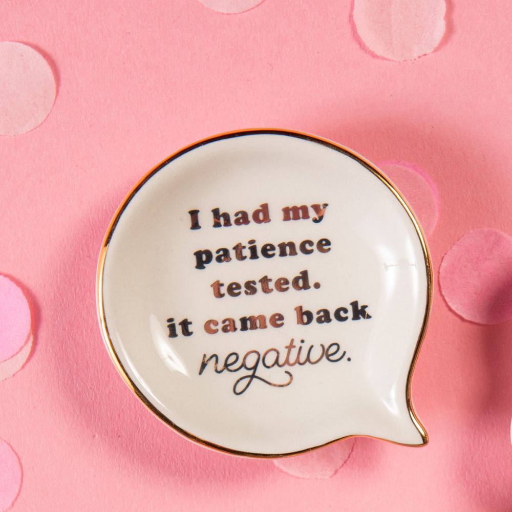 Patience Tested Trinket Tray